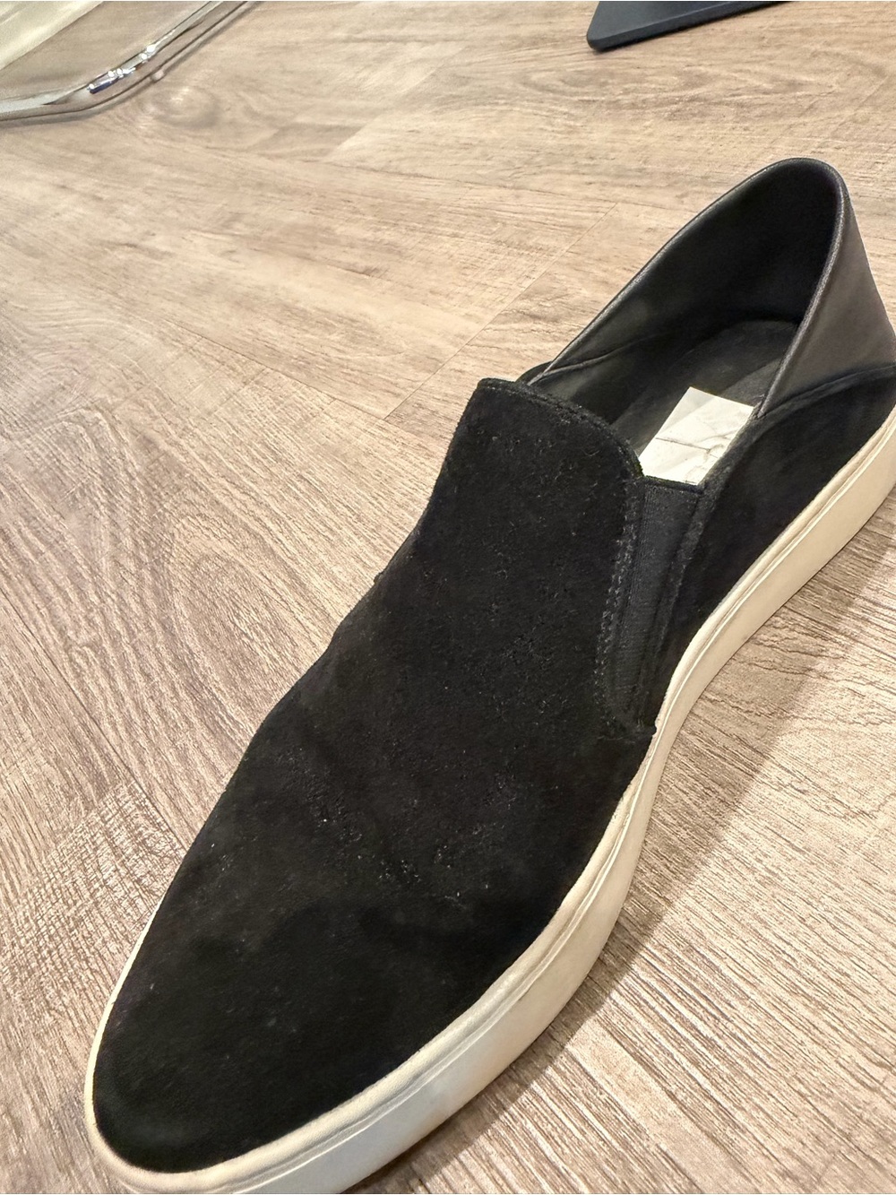 Vince Preston Slip-On Suede Sneakers - Picture 3 of 5